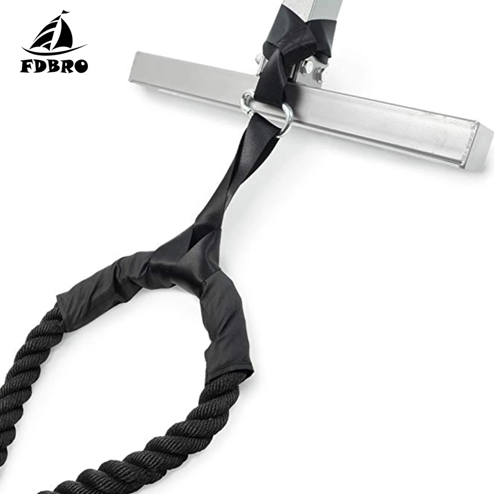 FDBRO Боевая веревка для фитнеса якорный ремень комплект аксессуаров Спортивная