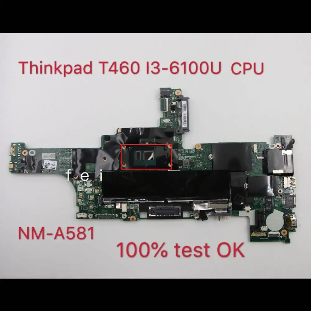 Для Thinkpad T460 I3 6100 Встроенная графическая плата ноутбука. FRU 01AW321 01AW320 01AW323 01AW322