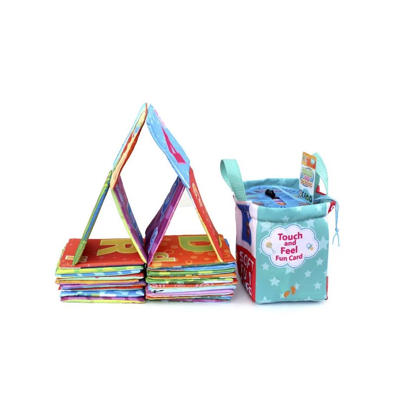 Детские игрушки Детская Мягкая Книга сенсорный 1 год младенец или малыш