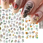 3D наклейки для ногтей, 1 шт.