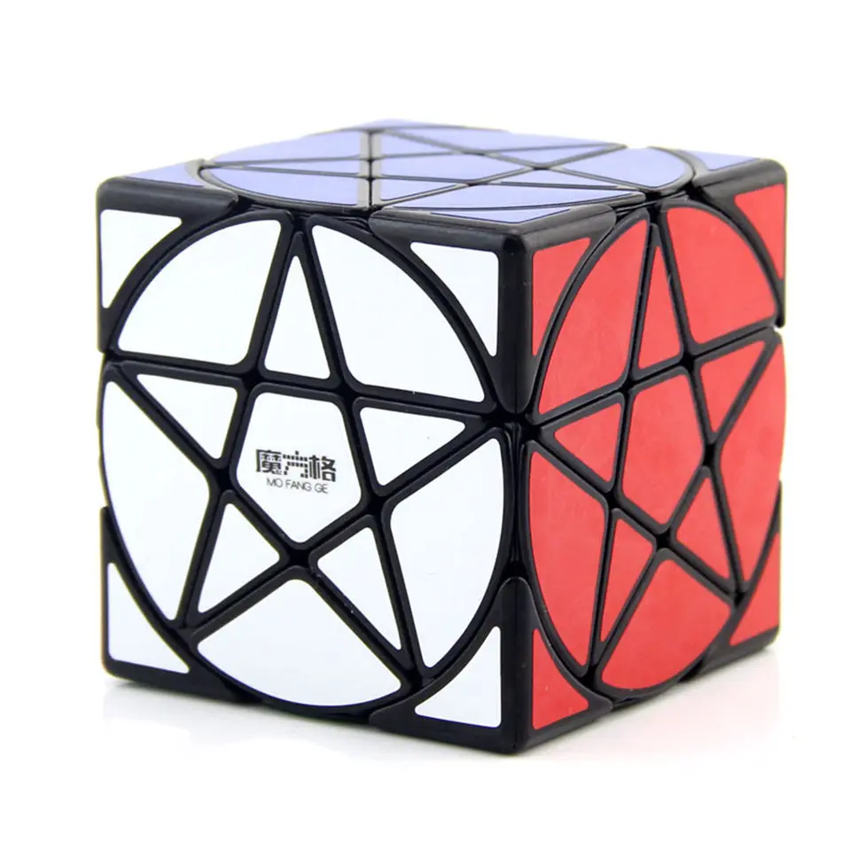 Qiyi Mofangge Pentacle Cube магический куб странной формы черный/Stickerless скоростной кубик