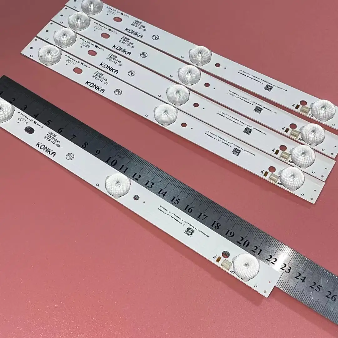 4-10 шт./комплект 32-дюймовая Светодиодная лента KONKA 35021248 32630 32626 6 В 3 светодиода 23 см |