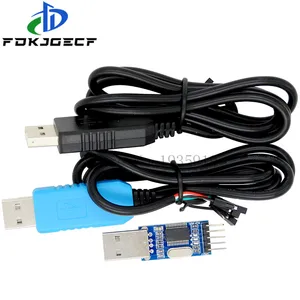 PL2303 PL2303HX / PL2303TA USB To RS232 TTL Converter Adapter Module with Dust-proof Cover PL2303HX for arduino download cable