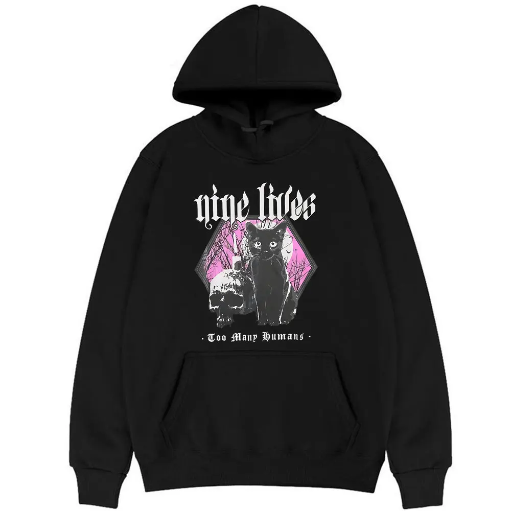 

New Men Women Hip Hop Style Hoodie Couples Fleece Cotton Sweatshirt Tops Harajuku Streetwear Super Fashion Cat Print Hoodies
