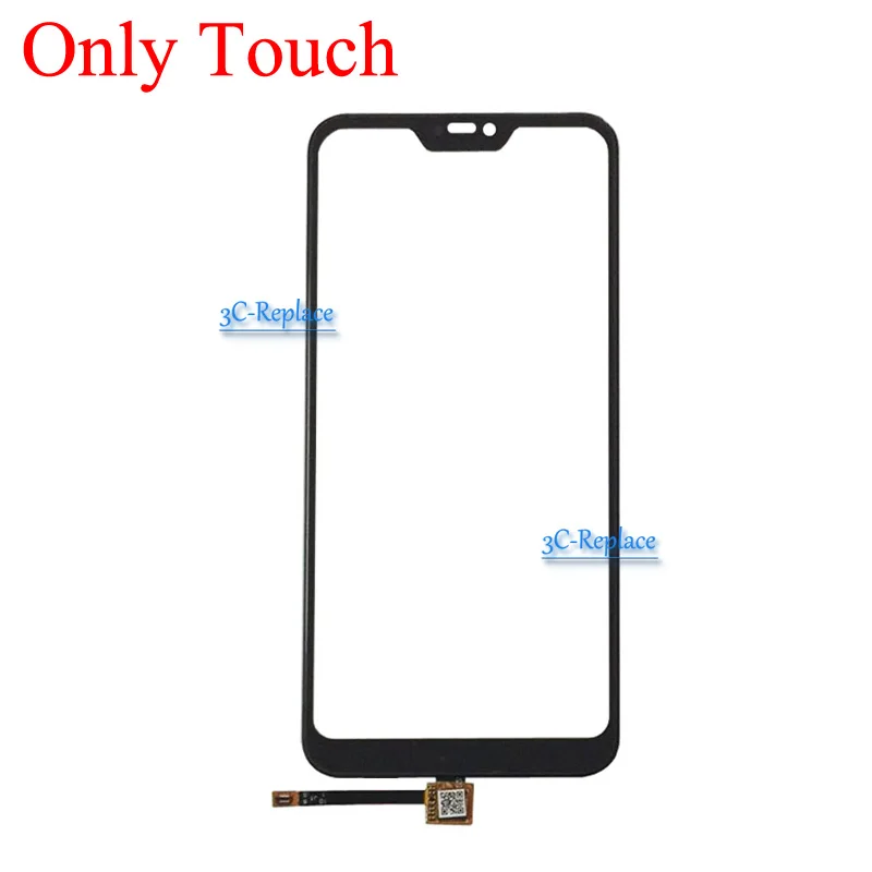 Black Only Touch Черный/белый для Xiao mi redmi 6pro redmi 6 pro ЖК-экран+ сенсорная панель дигитайзер Рамка Черный для Xiaomi mi A2 lite - Цвет: Black Only Touch