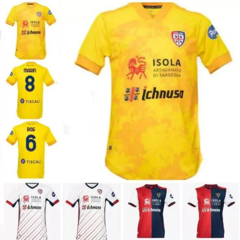 20/21 качественные итальянские футболки Maglie кальцио кальцилиари GODIN JOAO Педро