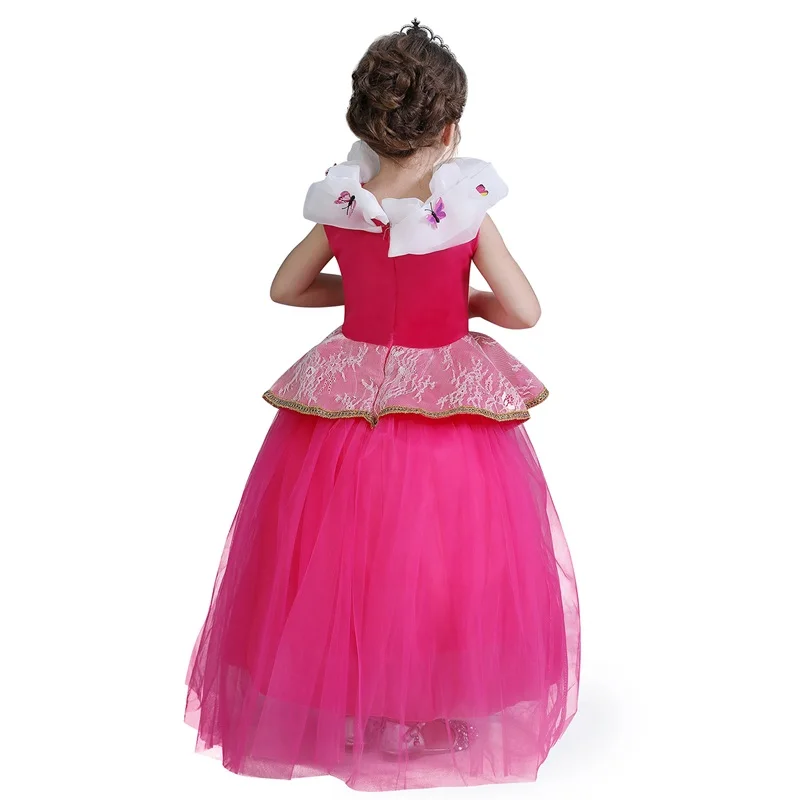 Платье принцессы для девочек комплект косплея на Хэллоуин детский наряд дня