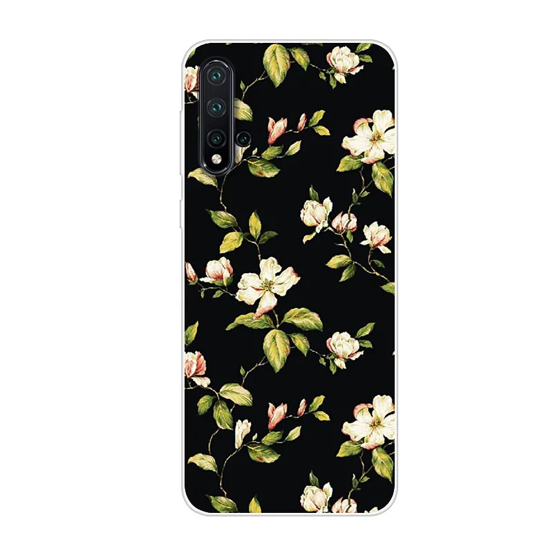 Мягкий ТПУ чехол для телефона huawei Nova5 сумки Pro pro Capa |