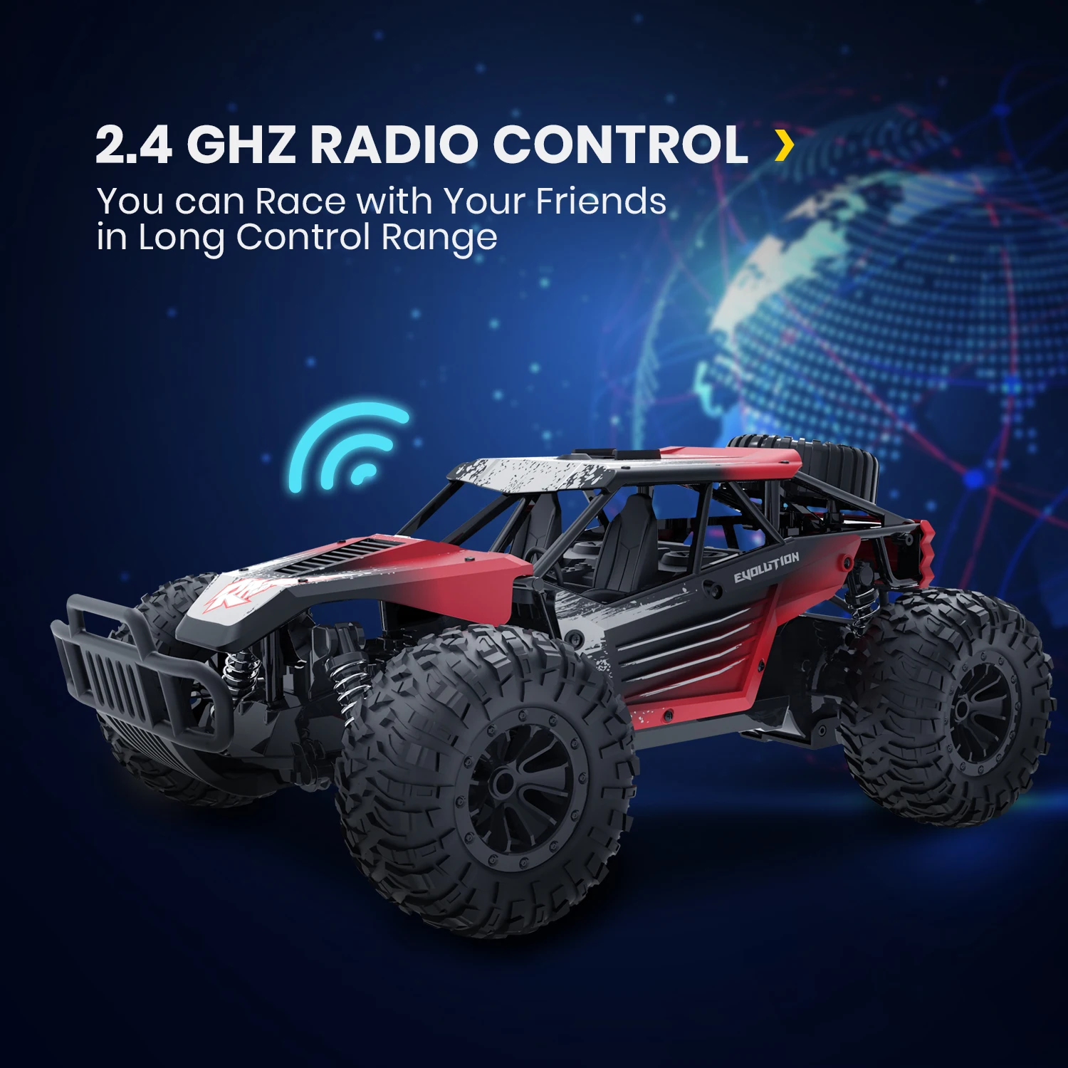 deerc de37 116 радиоуправляемый автомо