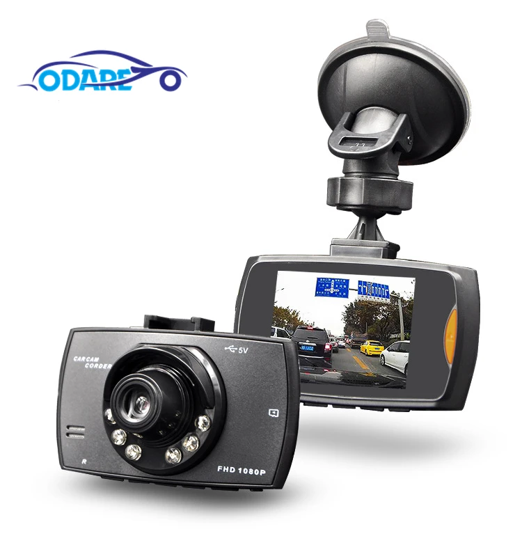 Odare Автомобильный видеорегистратор камера Full HD 1080P на 170 градусов видео