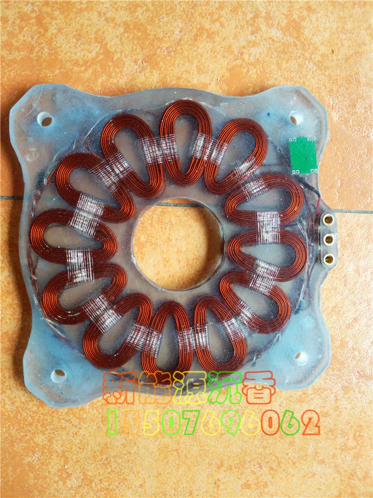 Исследования свободной энергии DIY дисковый генератор без сердечника катушки полая катушка ветрогенератор