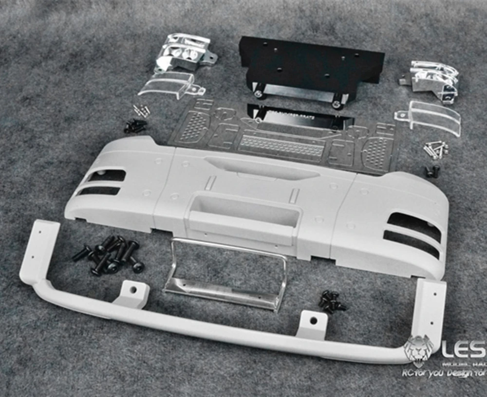 

1/14 Rc грузовик MAN (TGX) корпус автомобиля металлический подборочный насос ручка бампер Tamiya самосвал трактор аксессуары модель автомобиля