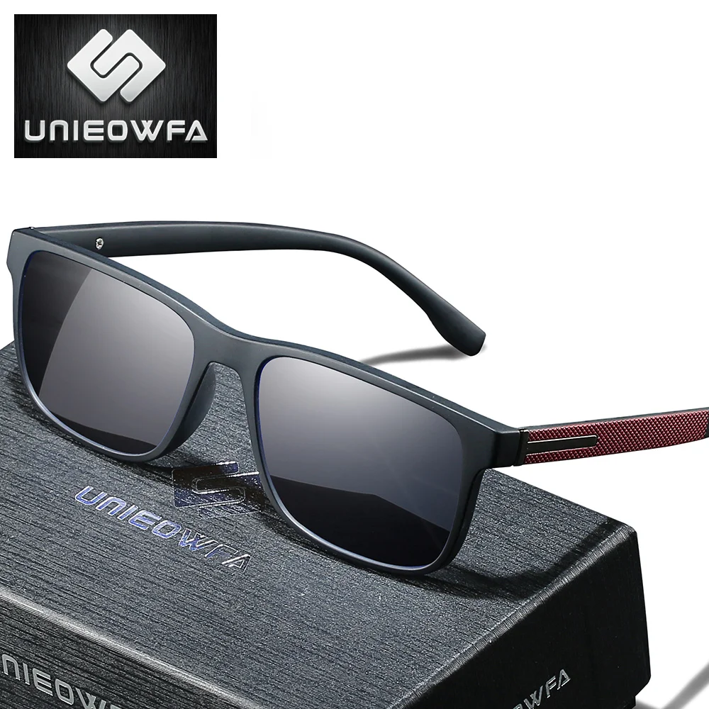 Progressive Prescription Sunglasses Men Polarized Optical Sun Glasses For UV400 Myopia Eyeglasses Male Square TR90 Frame |