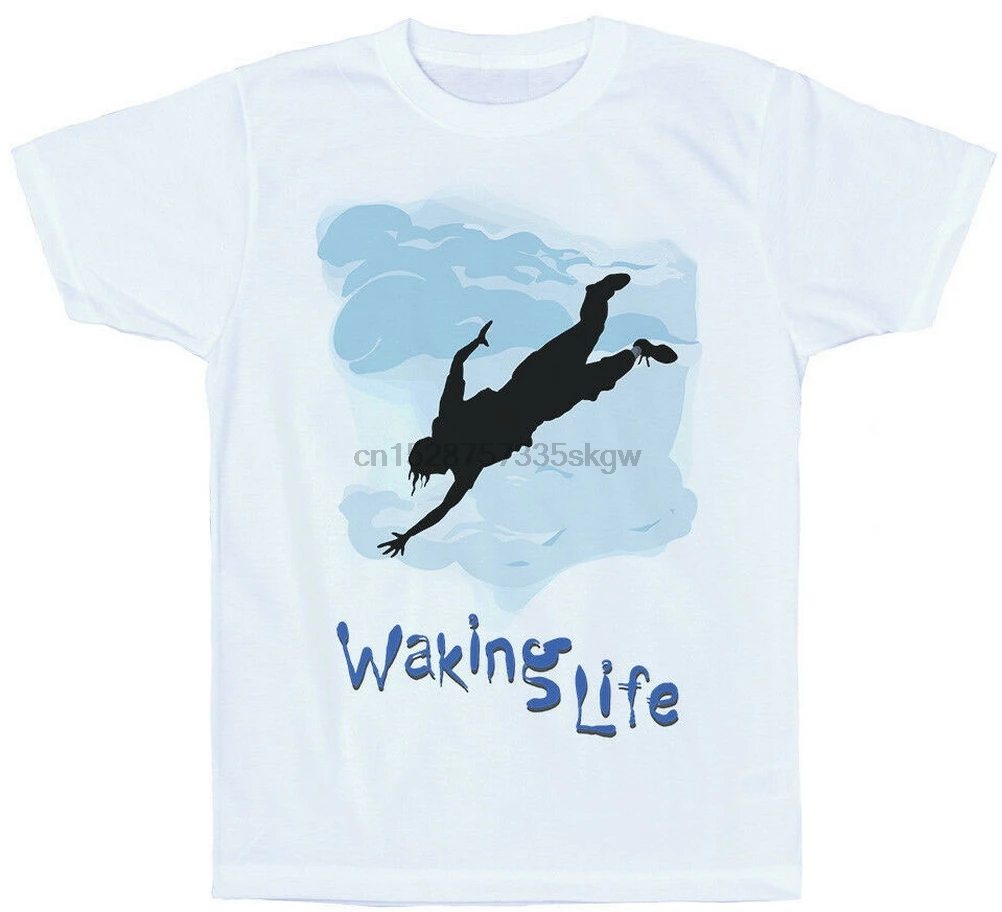 Waking Life Design Tops Tee T Shirt T-Shirt Street Wear Fashion For Men Women Tshirt S-5XL Size 11 Colors | Мужская одежда