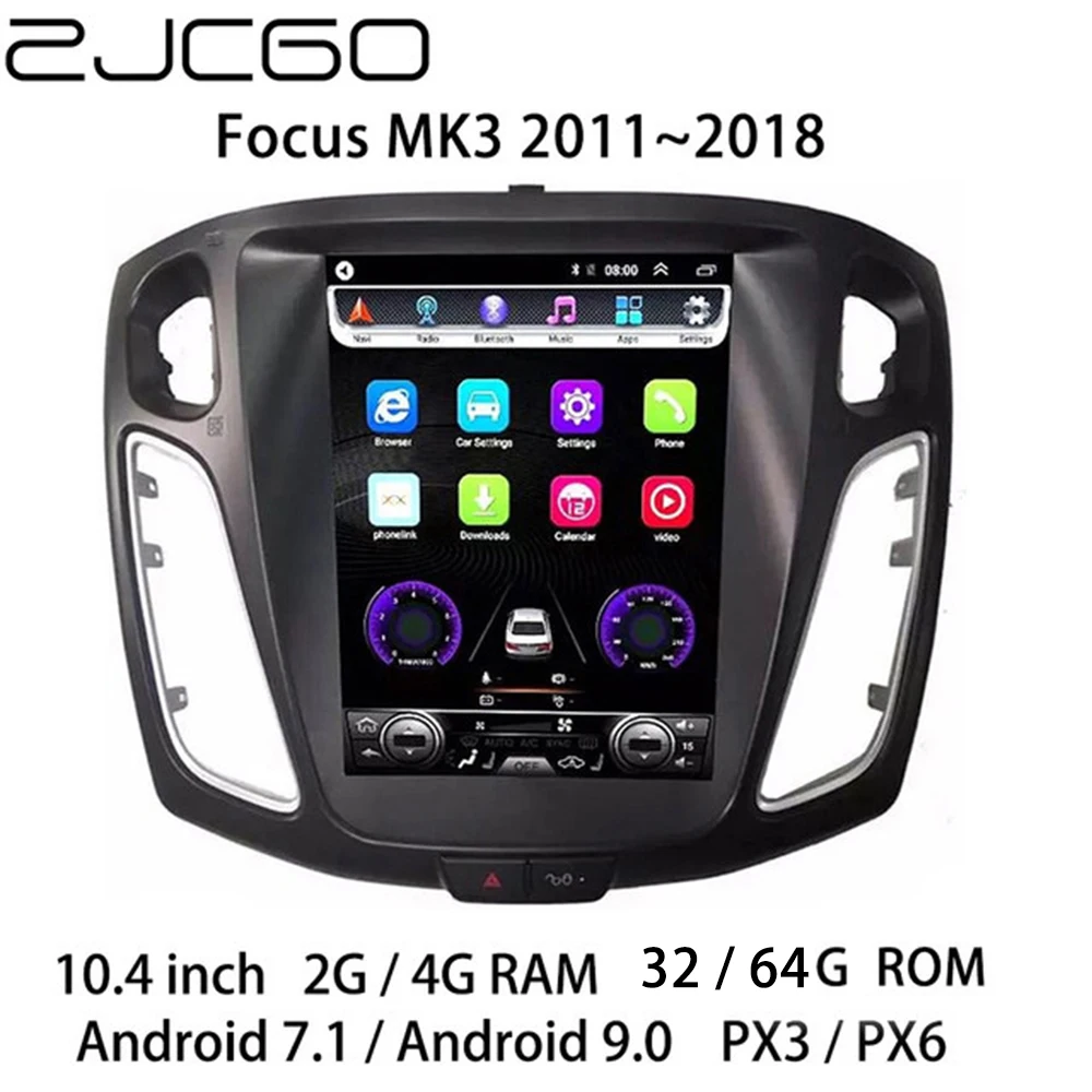 Автомобильный мультимедийный плеер стерео GPS DVD радио навигация Android экран для Ford