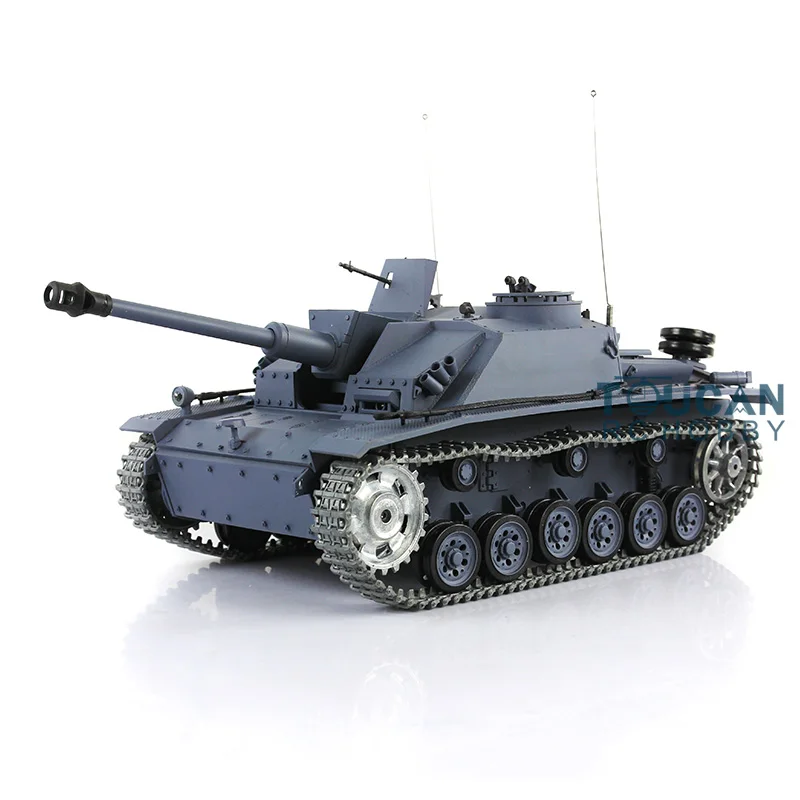 

Toys for Boys Heng Long 1/16 7.0 German Stug III Upgraded RTR RC Tank 3868 Metal Tracks TH17421-SMT4