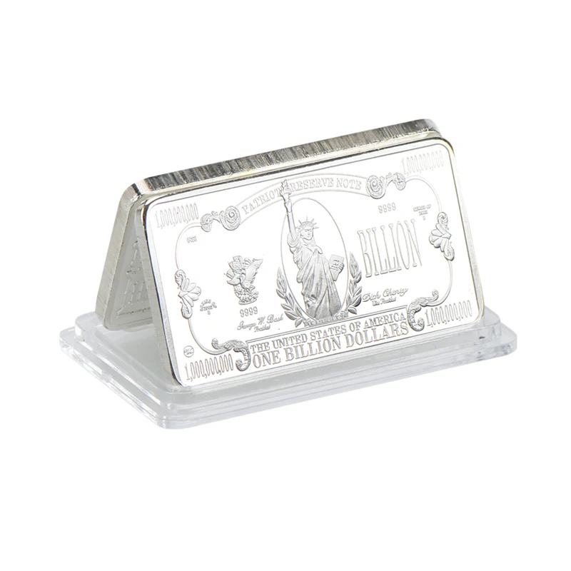 7 шт./лот серебряные монеты в долларах США коллекционные с держателем для монет