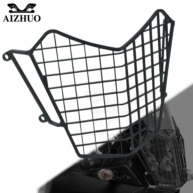 

MotorcycleS tainless Steel Accessories Headlight Protector Guard Cover Grill For YAMAHA TENERE 700 Tenere700 2019 2020 2021