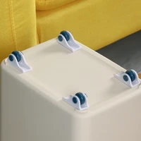 adhesive pulley storage box trash box bottom small casters under bed storage box mobile wheels rack rollers