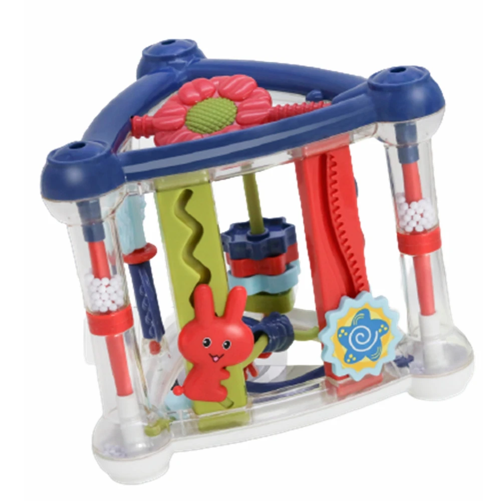 

0-12 Months Activity Play Cube Infant Development Educational Hanging Toys Newborn Rattle Toy For Baby New Born Boy Girl