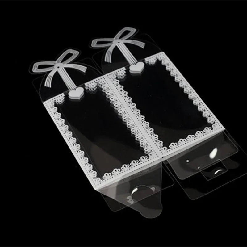 5 шт. бесцветная защитная пленка ПВХ коробка Свадебная Упаковка/Рождественский