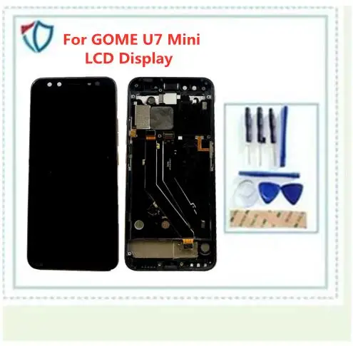 Новый для GOME U7 Мини ЖК дисплей и сенсорный экран в сборе Замена с