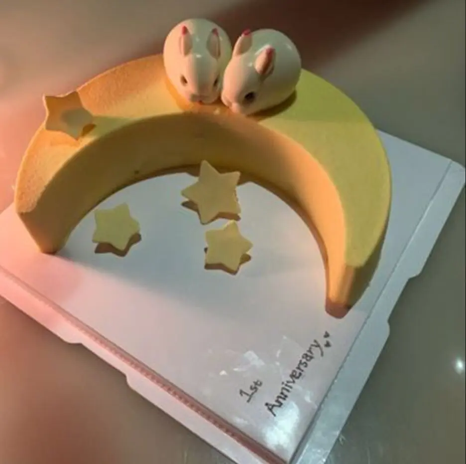 Ramadan Луны Форма форма для выпечки тортов силиконовая десерта шоколадная молд ИД