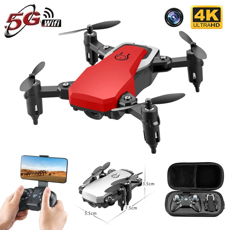 

idg RC Drone 4K HD with Camera Quadrocopter Mini 606 Remote Control Helicopter One-Key Return WIFI Foldable Quadcopter Toy ASSOT