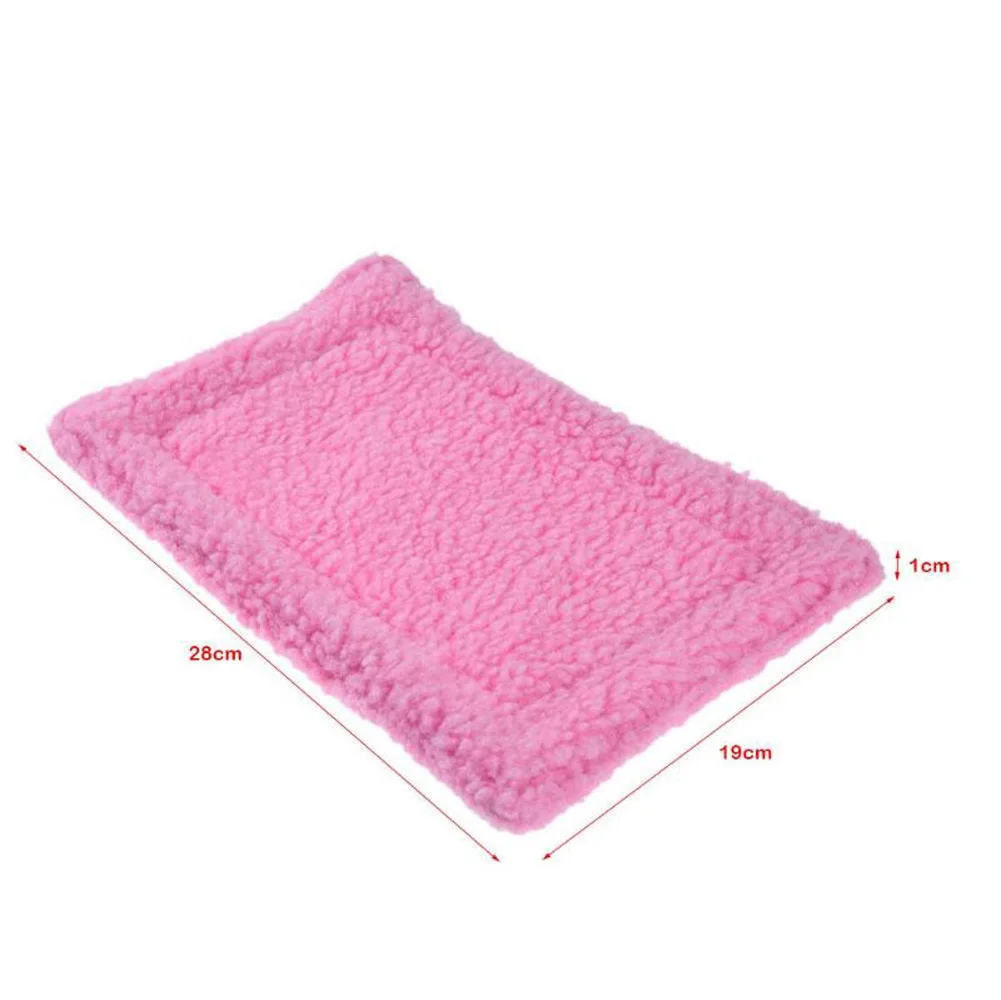 Маленький питомец морская свинка хомяк кровать домашняя зимняя теплая белка