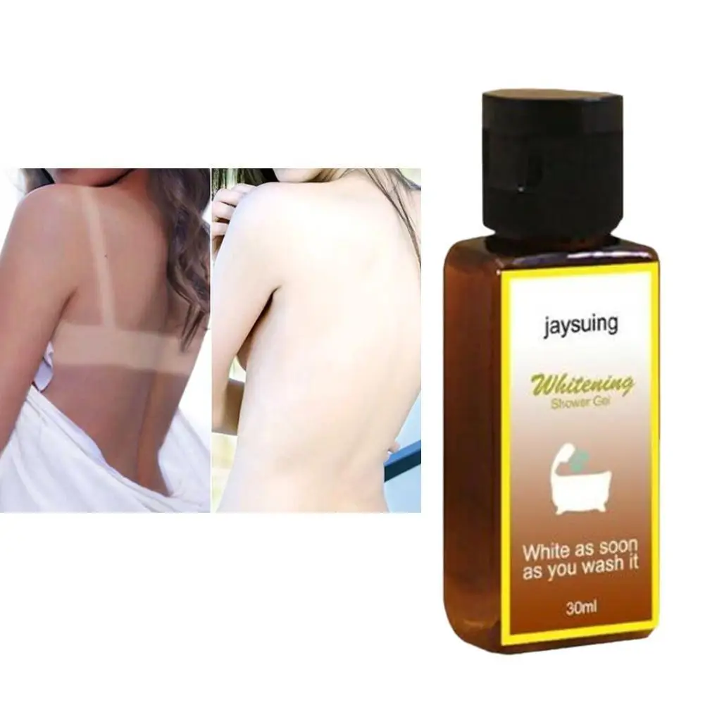 

For BREYLEE Volcanic Mud Shower Gel Whole Body Wash Fast Whitening Deep Clean Skin Moisturizing Exfoliating Body Care 30ML