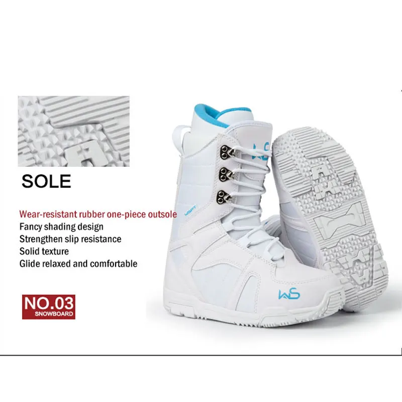 Профессиональные лыжные ботинки противоскользящая обувь для мужчин и женщин