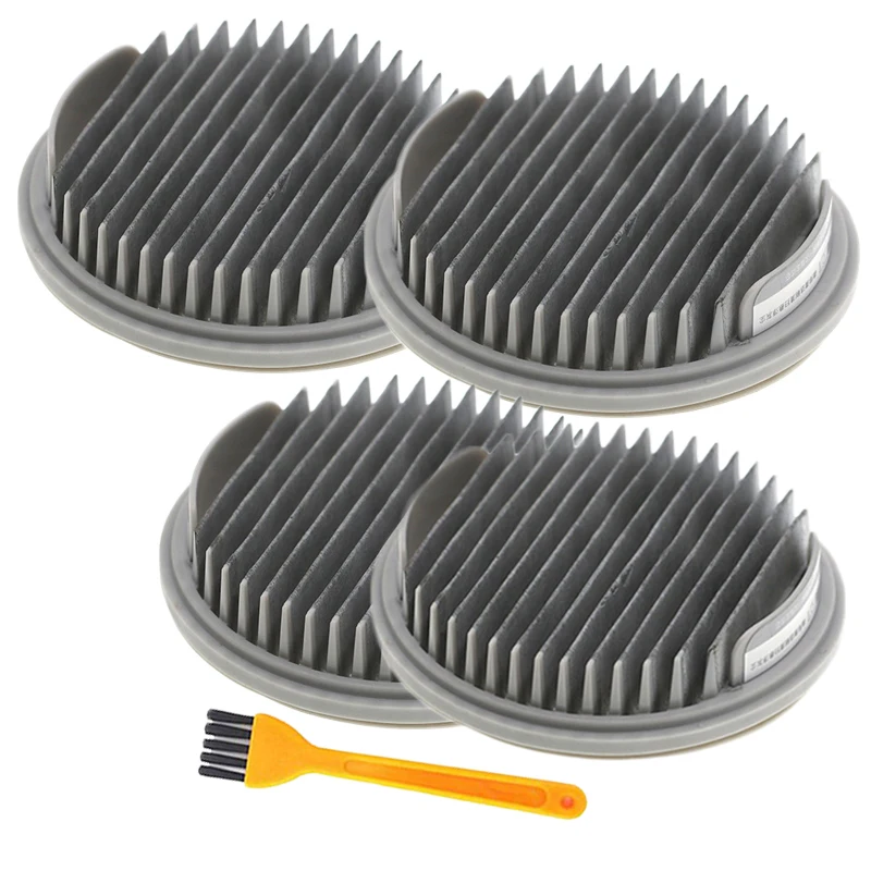 4 * фильтры + 1 Чистящая Щетка для Xiaomi Roidmi Wireless F8 XCQLX01RM вакуумные детали |