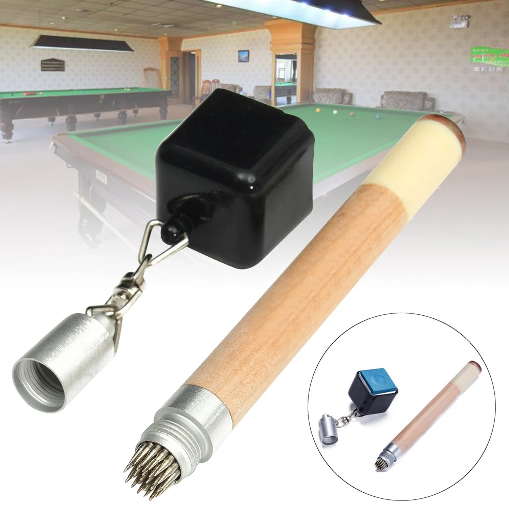 2 в 1 держатель для мелов магнитная палка бильярда снукера бильярдного кия
