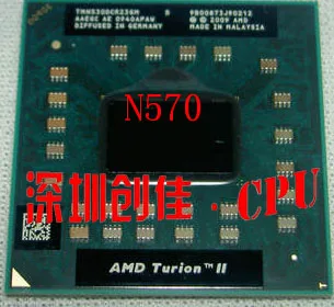 AMD Turion II двухъядерный мобильный n570-tmn570dcr23gm ноутбук процессор Turion II P520 M520 Phenom II X620 процессор