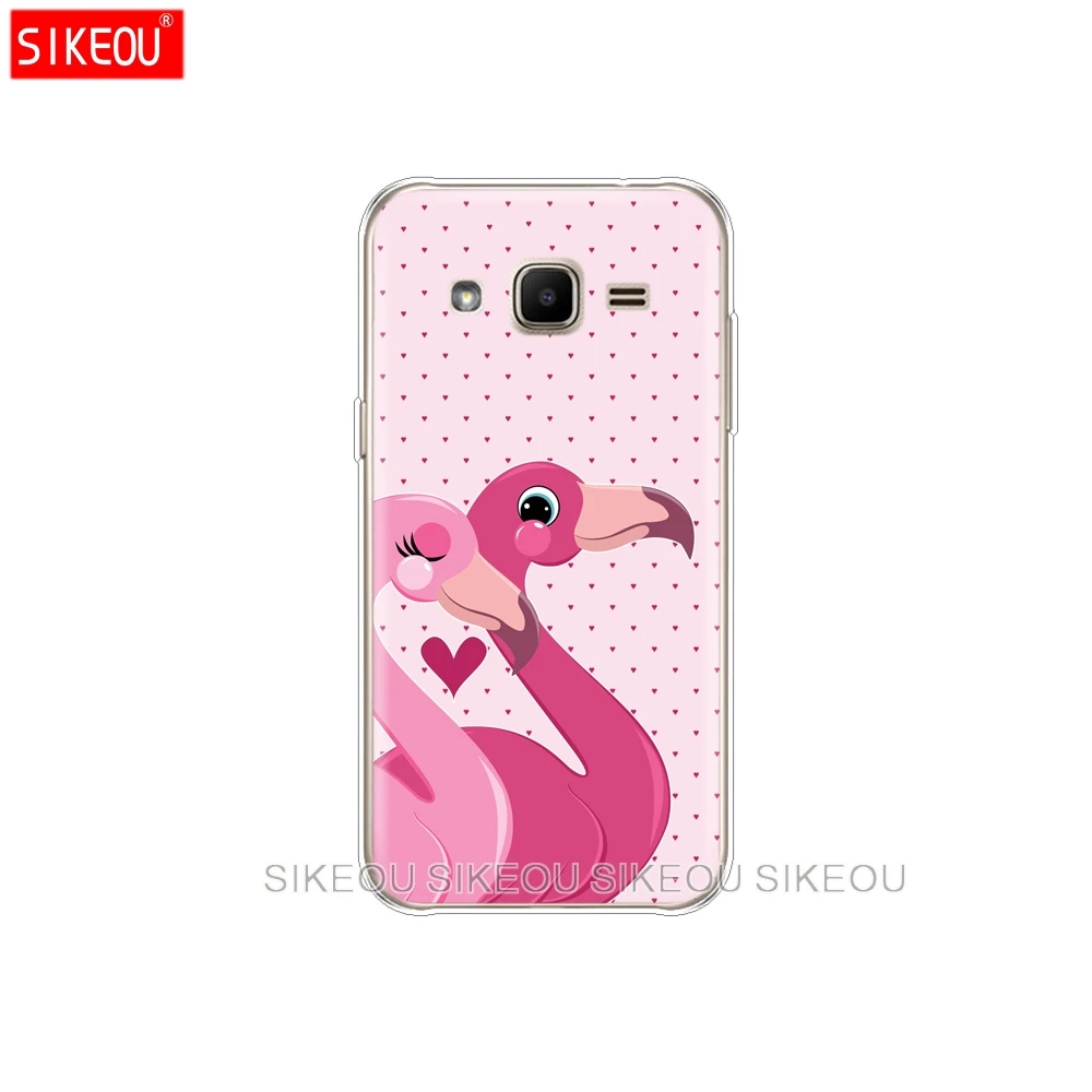 Мягкий чехол SIKEOU из ТПУ для Samsung Galaxy J2 SM J200F J200H samsung 2015 4 7 дюйма с картой