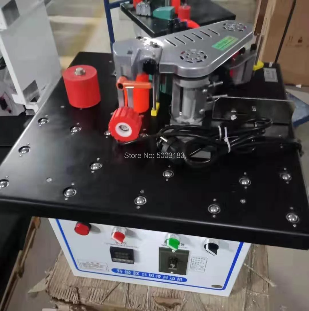 Ручная деревообрабатывающая кромкооблицовочная машина двойной склеиватель