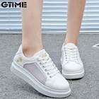 Женские повседневные туфли, новинка весны 2020, женская обувь, модные белые кроссовки с вышивкой, дышащие кроссовки с цветами, на шнуровке, # ZYNWY-204