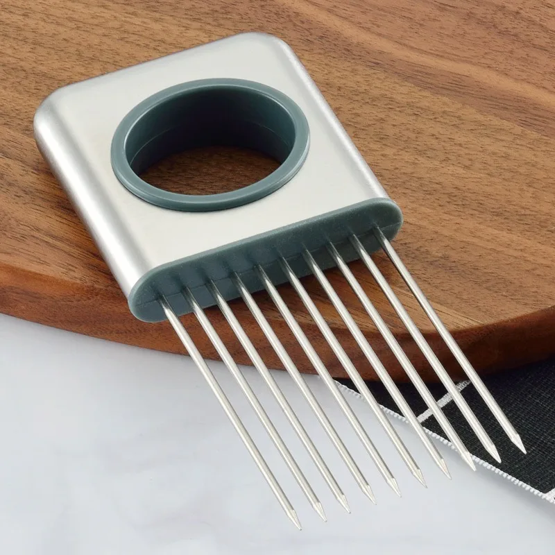304 нержавеющая сталь лук кухня свободная игла для мяса резки вилка лука овощи