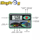 Тестер сопротивления изоляции DY4100, мегомметр 0-2000 Ом, цифровой тестер сопротивления заземления