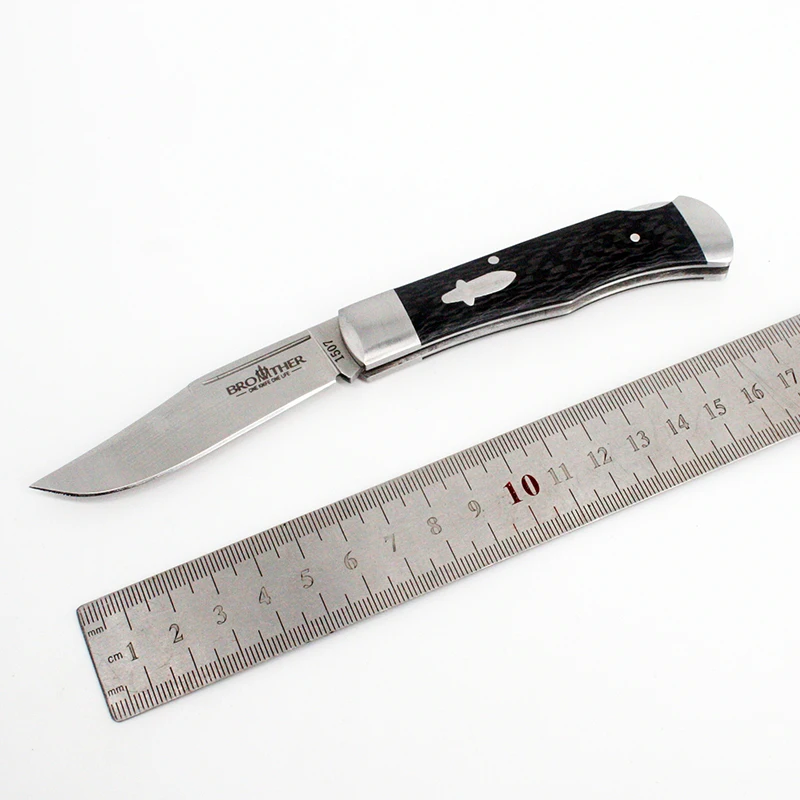 [Brother 1507] 60HRC карманный нож, современные складные ножи VG10 из стали, папка из углеродного волокна, тактическая коллекция инструментов для повседневного использования