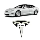 Передняя решетка T эмблема значок Логотип для Tesla Model S 2016-2019 OEM 1053686-00-F Tesla логотип автомобиля