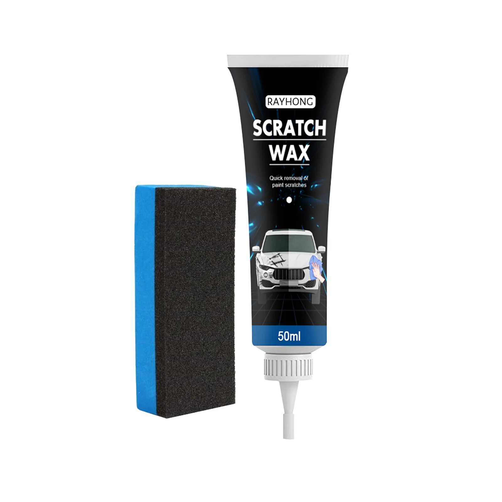 

Многоцелевое средство для ремонта автомобильного зеркала, 50 мл, абразивная лента для полировки царапин, Чистящая губка, набор для красоты и ...