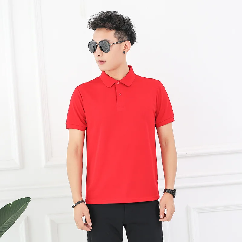 Мужской Быстросохнущий комбинезон с коротким рукавом и отложным воротником