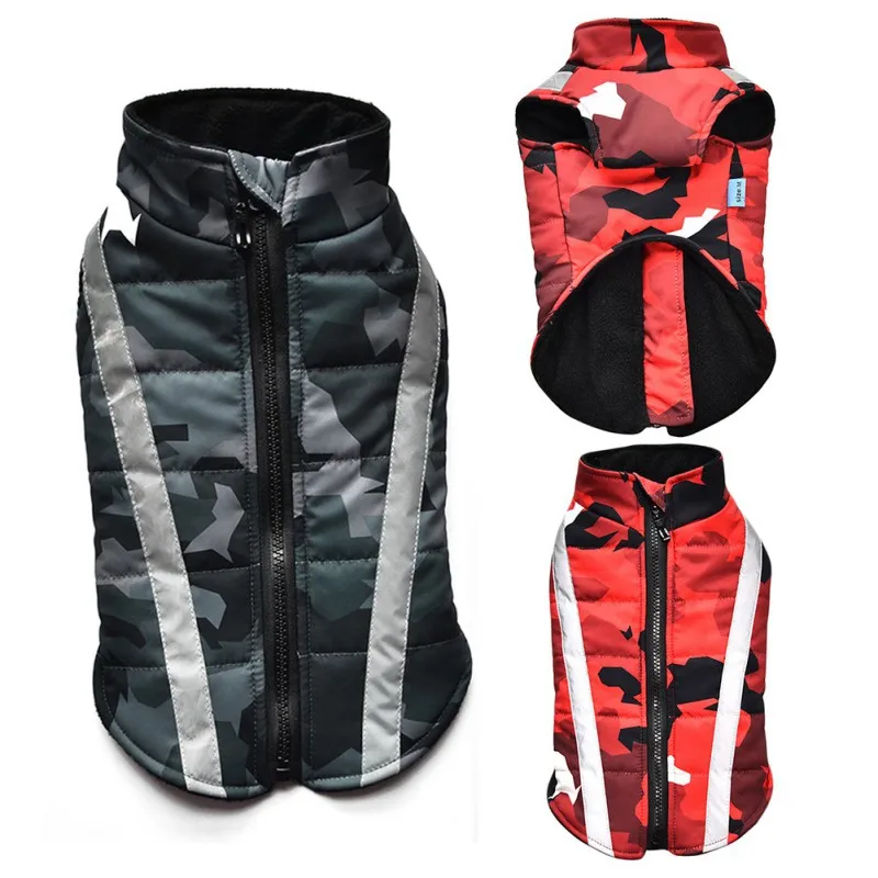 

XS-2XL собака жилет; Куртка для мальчиков; Зимнее пальто Водонепроницаемый теплая домашняя одежда для маленькой большой собаки Чихуахуа Мопс ...