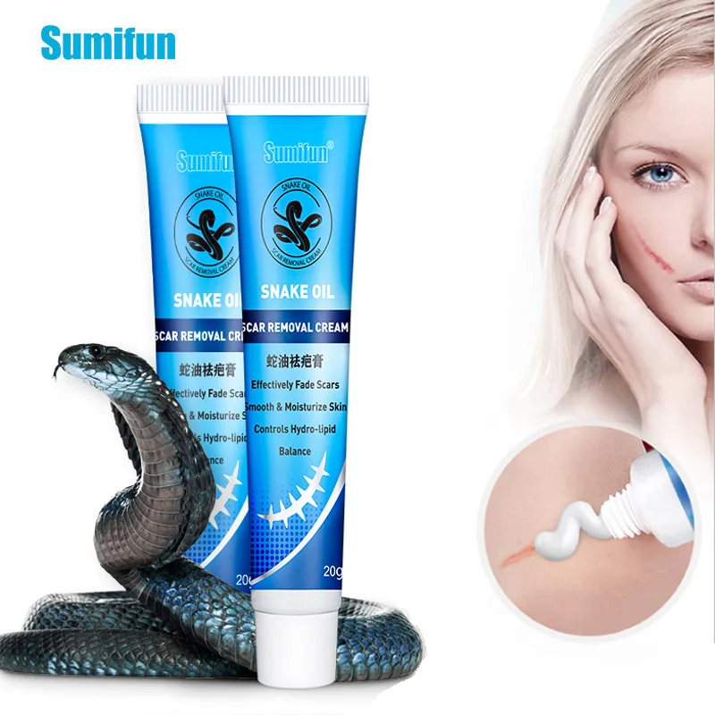 

1Pcs 20g Sumifun Scar Removal Cream Burns Scald Cuts Healing Ointment Stretch Marks Acne Skin Repair Antibacterial Care Plaster