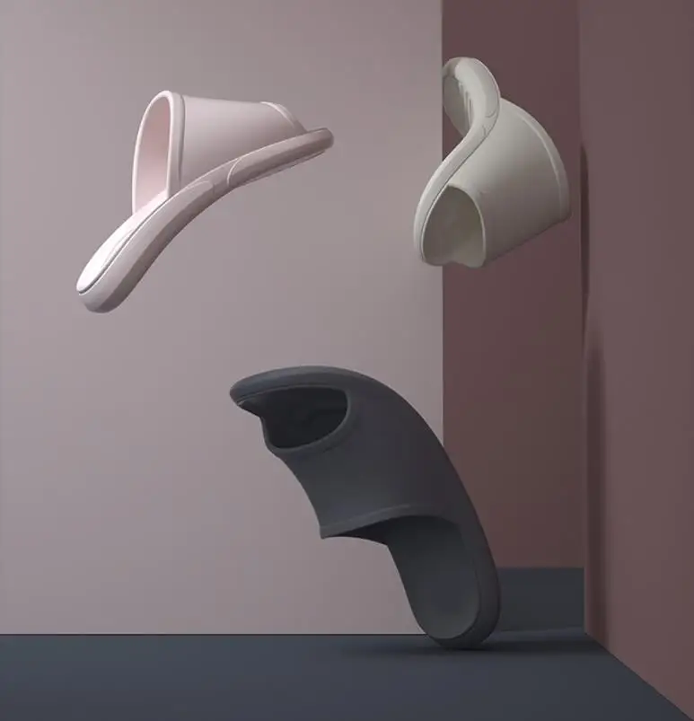 Новинка; домашние мужские и женские тапочки для отдыха в ванной комнате Xiaomi; нескользящие легкие сандалии-Вьетнамки с мягкой подошвой для купания