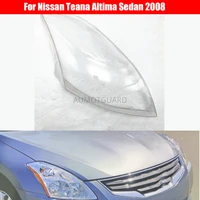 car headlight cover for nissan teana altima sedan 2008 headlamp lens replacement auto shell