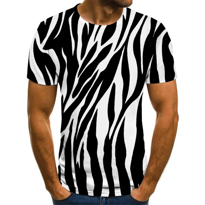 

3D Printed T Shirt Men Funny Novelty T-shirt O-neck Short Sleeve Tops 2021 Summer Unisex Fashion Street Outfit Clothing Top