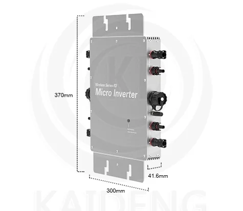 Недорогой 1200 Вт 1400 1600 микро-инвертор для системы солнечной энергии с 5-летней
