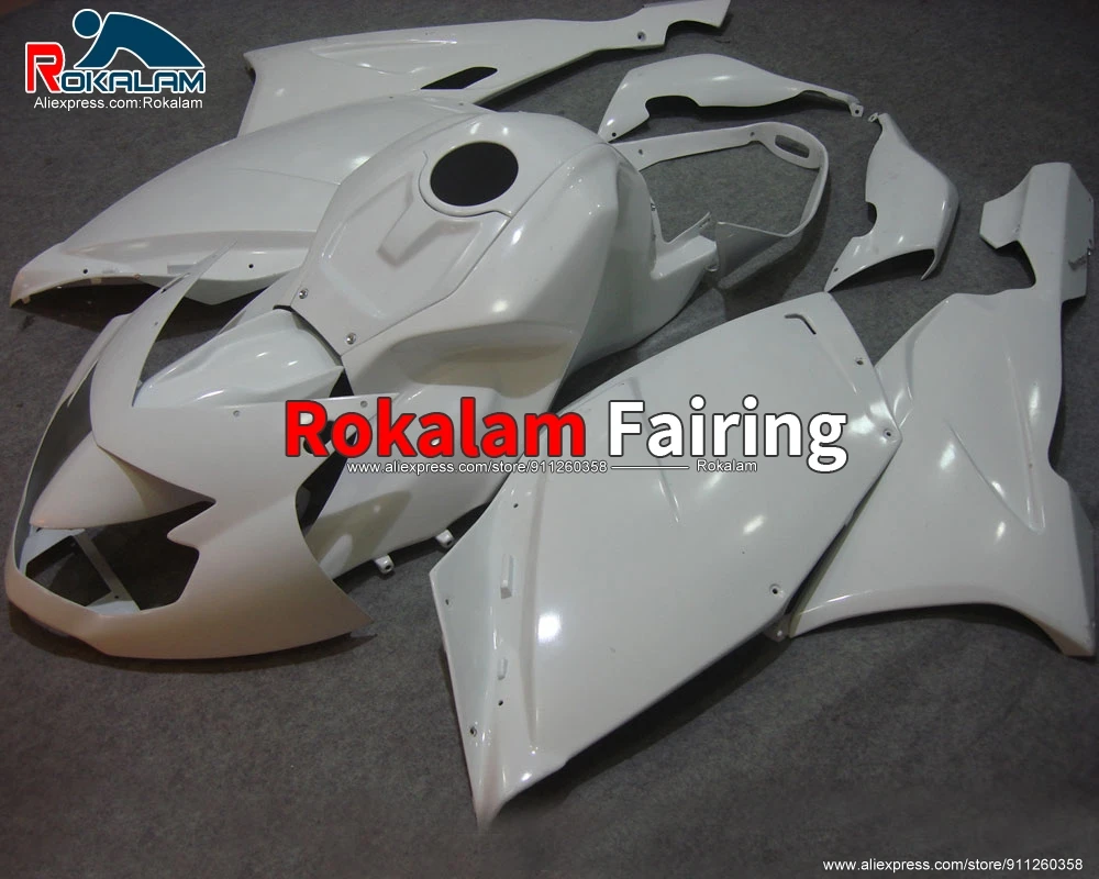 

Bodywork For BMW K1200S 2005 2006 2007 2008 K1200-S 05 06 07 08 Full White Sport Motorcycle ABS Fairing Kits